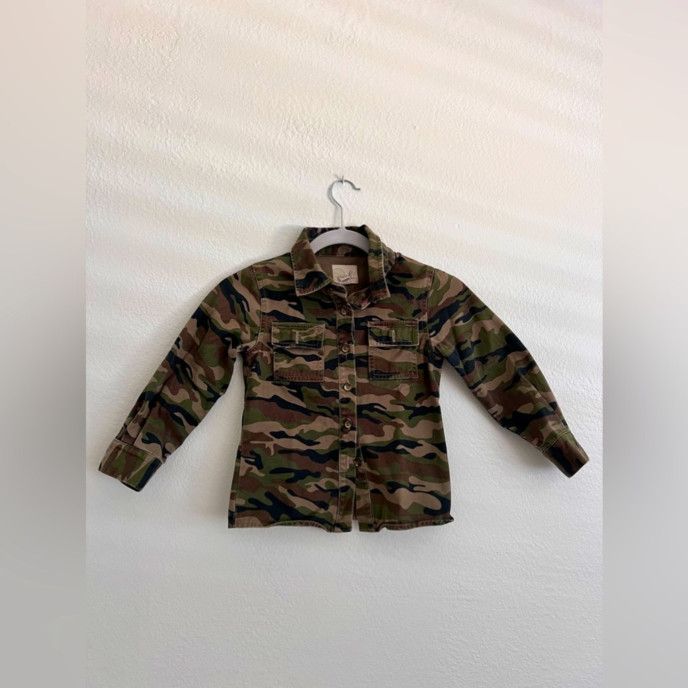 Camo jacket for little girls ages 4-6